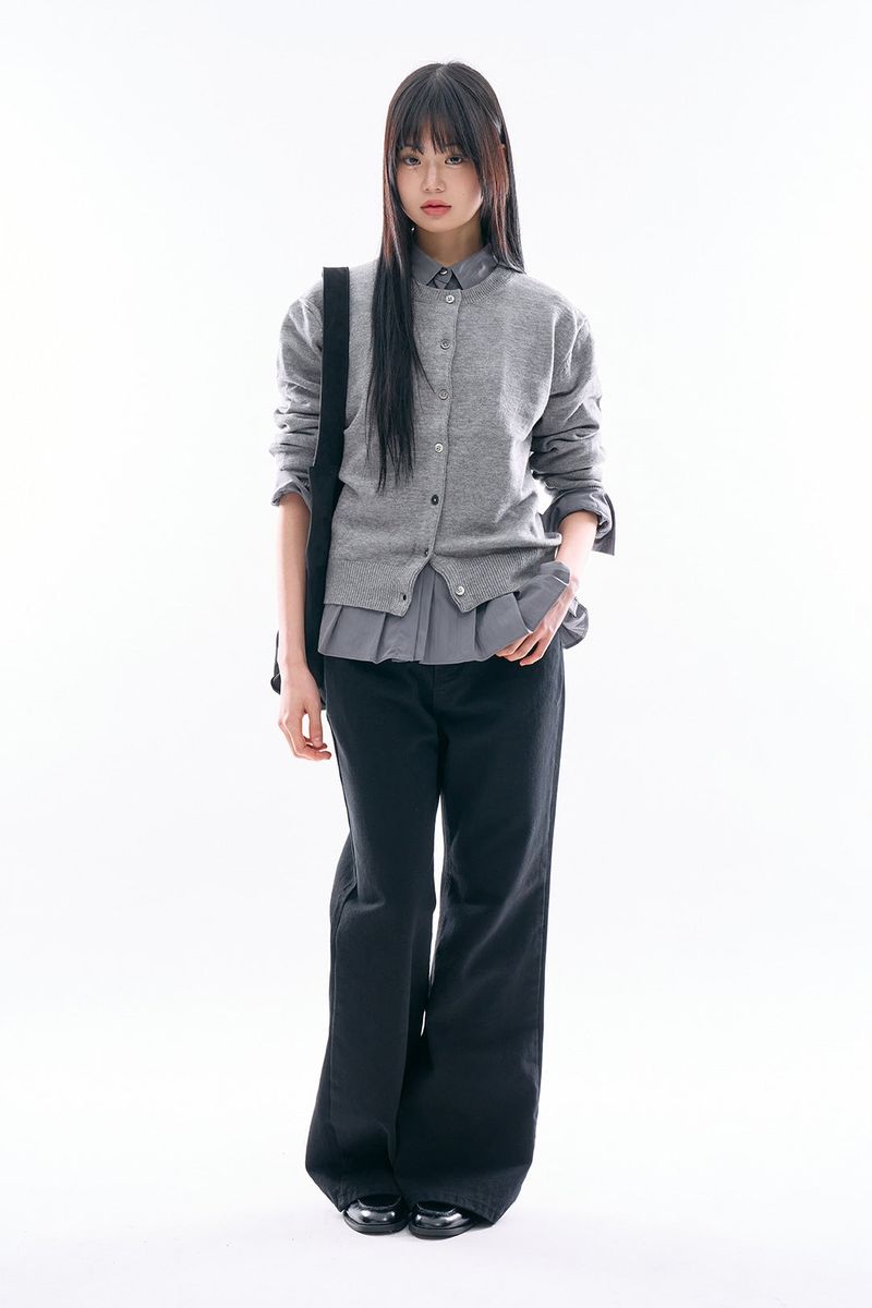 Noas button-up knit cardigan