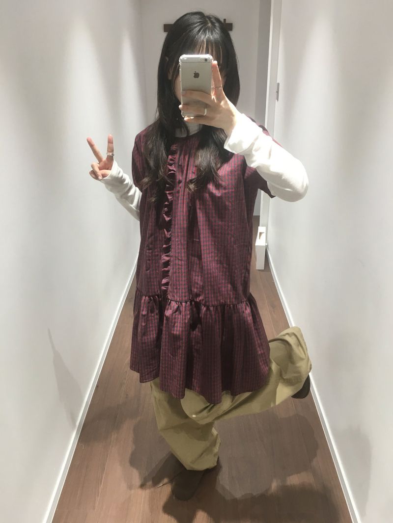 Coats check dress (2color)
