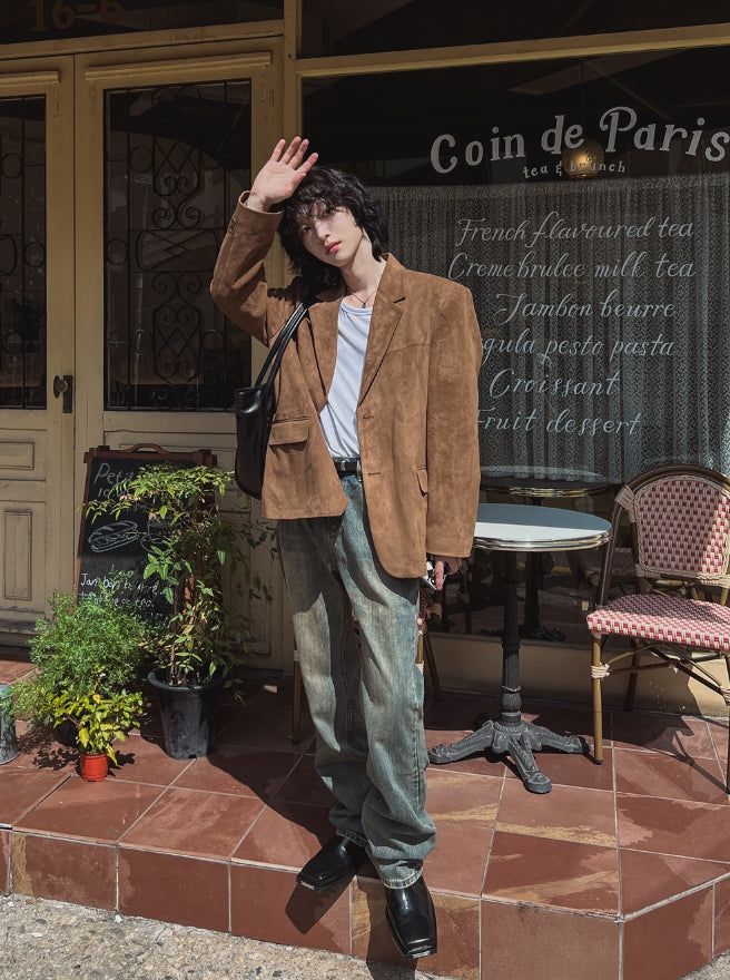 Of Suede Blazer