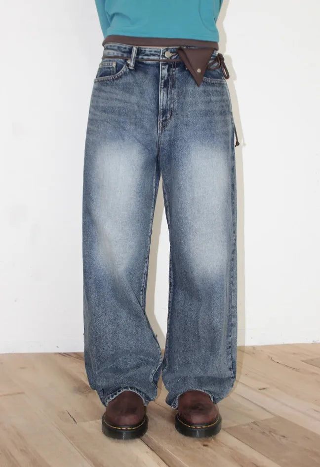 AAKE(アケ)の「DEEP WASHED DENIM(Pants)」