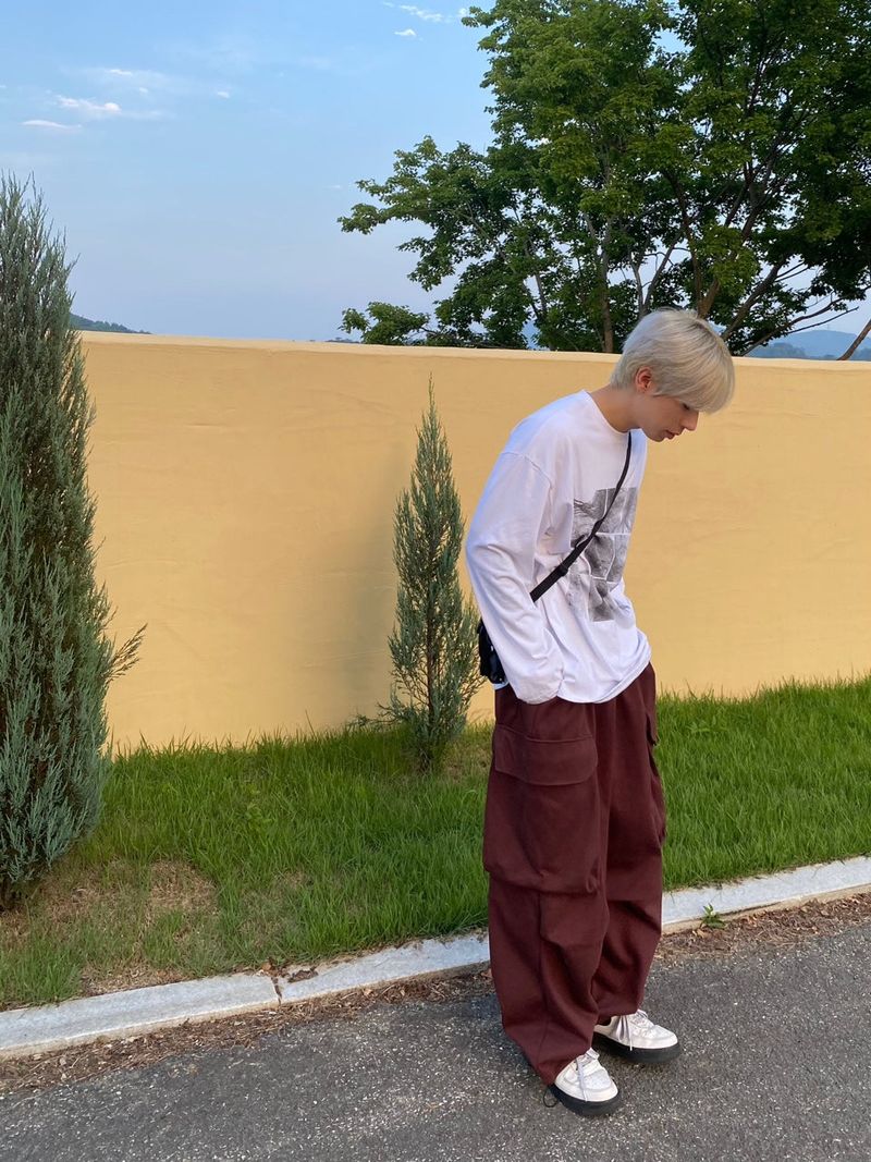 Happo Cargo Balloon Sweat pants 3C