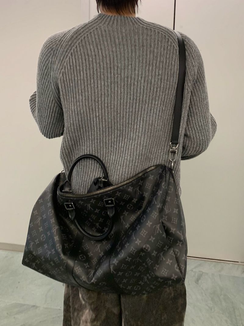 Side Mock Cash Knit 5C