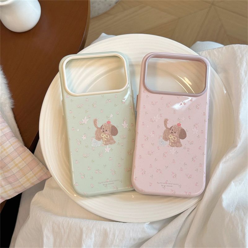 Maison De Theca（メゾン デ テカ）の「[1+1BOGO] Flower Puppy Summer iPhone Case（Smartphone Accessories）」