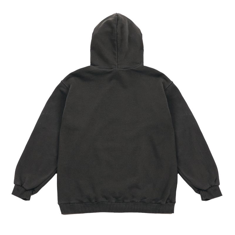 PIGMENT COATED SWEAT SET-UP CHARCOAL