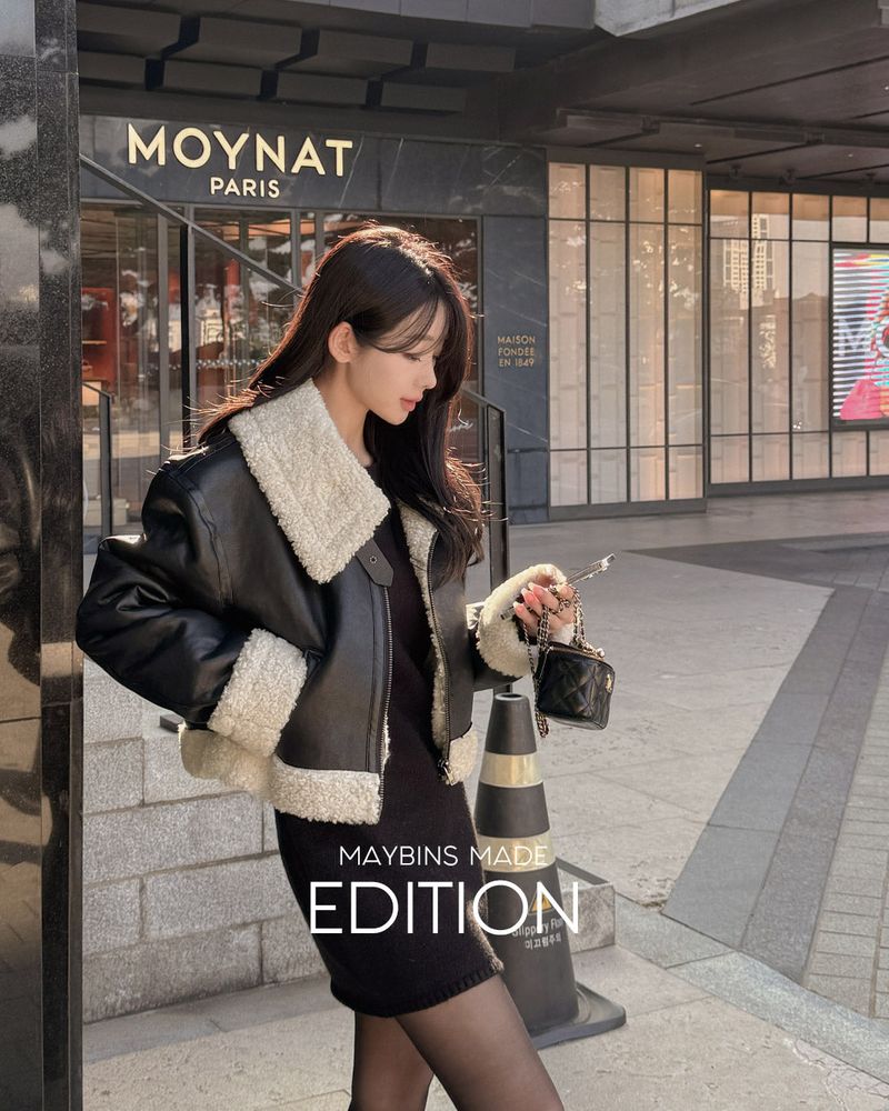 MAYBINS（メイビンス）の「【MADE】Cropped bicolor Mustang（Jackets/Outerwear）」