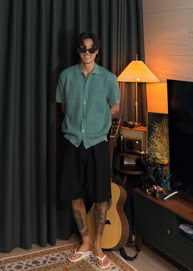 Cool Linen Bermuda Wide Shorts 4COLOR