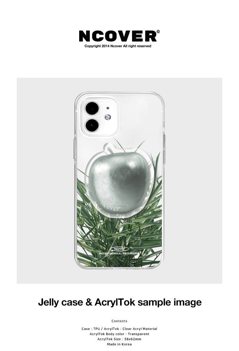 SILVER APPLE SET-CLEAR(JELLY)