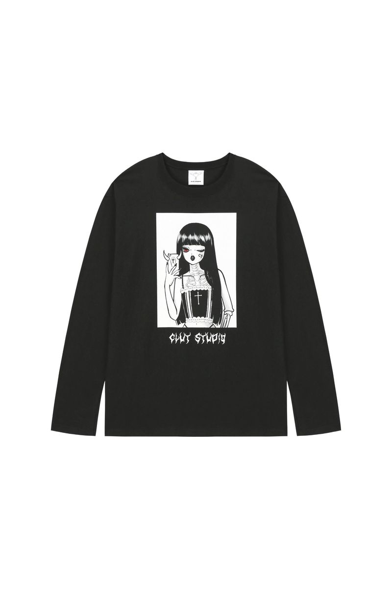 0 2 devil girl t-shirt