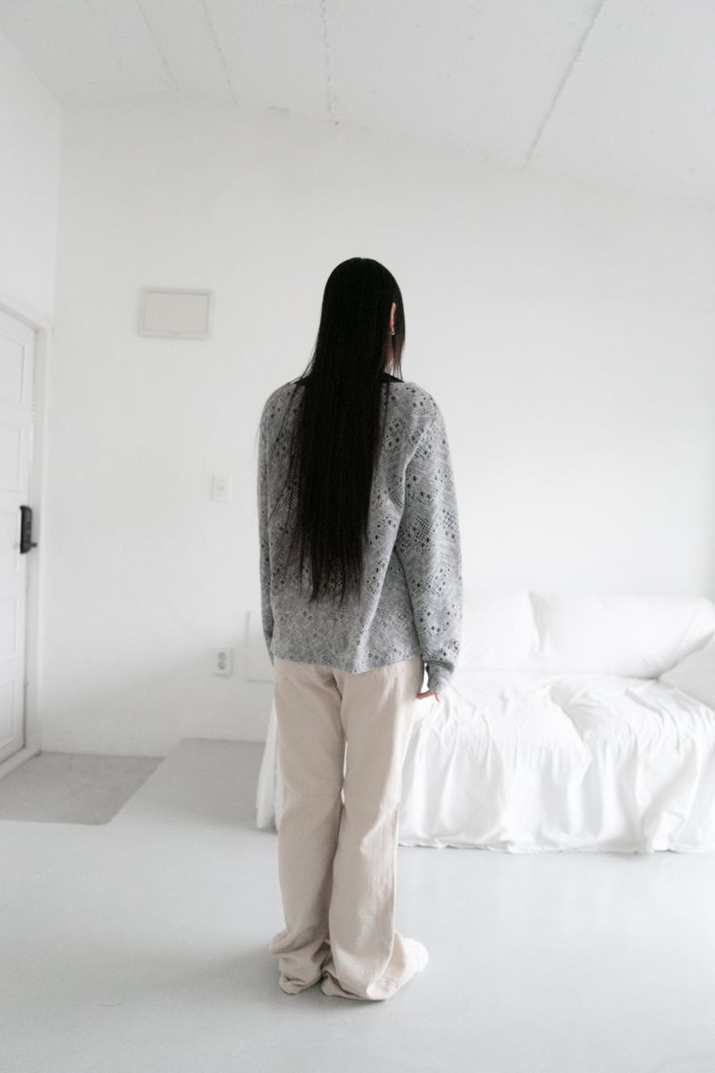 basic semi boots-cut pants(2colors)
