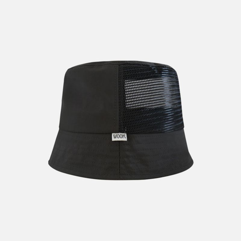 STANDARD MESH BUCKET HAT (LONGBLACK)