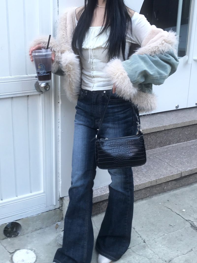 Y2K Feminine Bootcut Pants