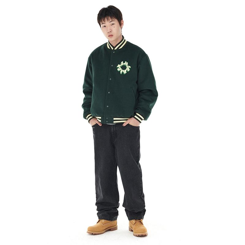 THROW UP VARSITY JACKET