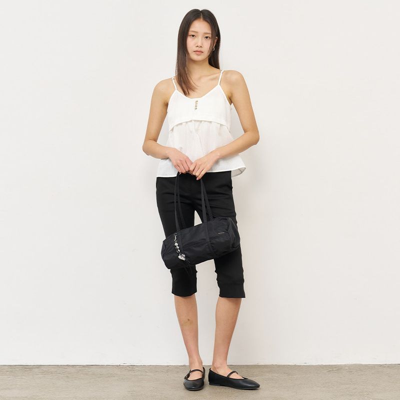 GENERAL IDEA（ジェネラルアイディア）の「WOMAN ギンガムチェックシアサッカーキャミソール [WHITE]（Tops）」