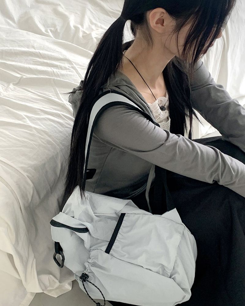 Cliff Coloring String Mini Nylon Backpack