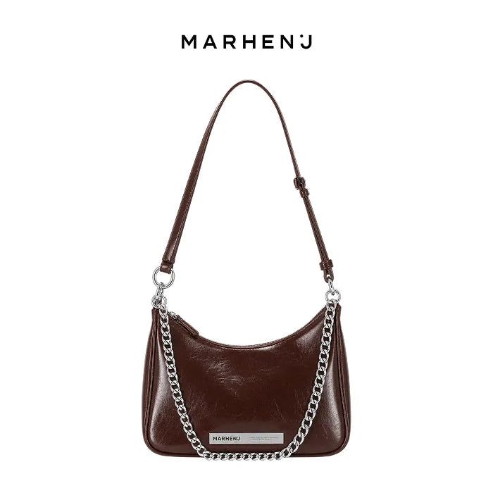 SAGE Chain Leather Shoulder Bag