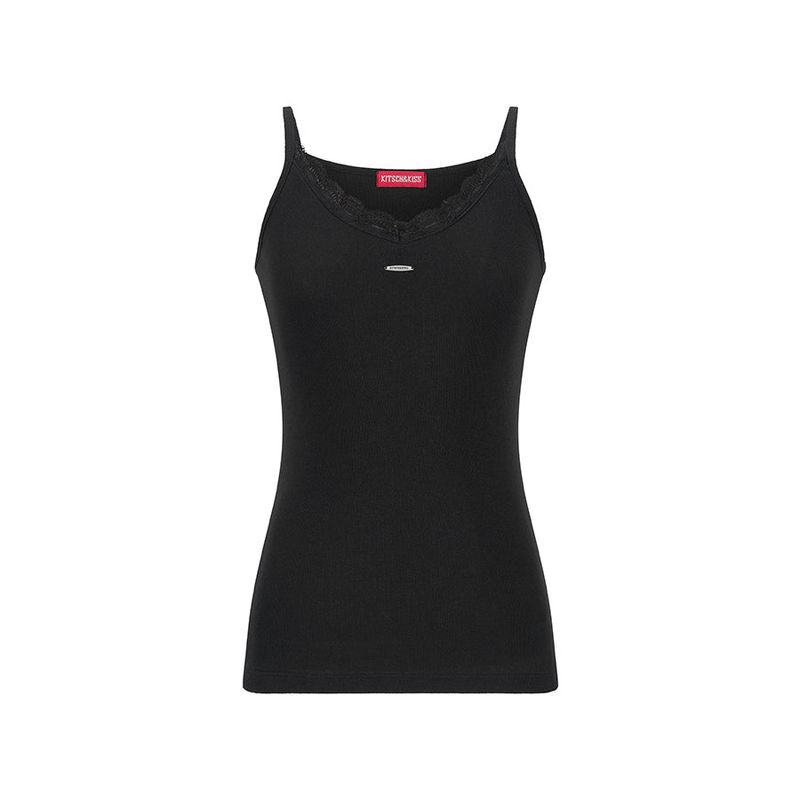 Lace Sleeveless Top (26STP-SLTS01)