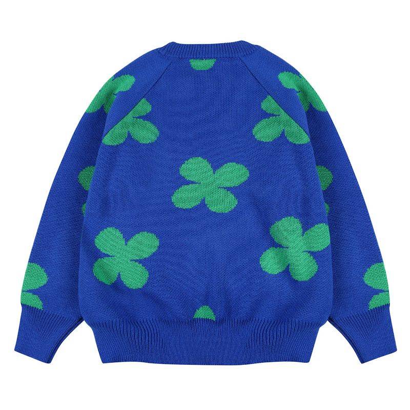 Flower pattern Jacquard Knit