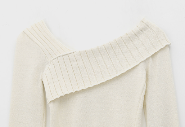 [MADE] Easy Off Shoulder Knit