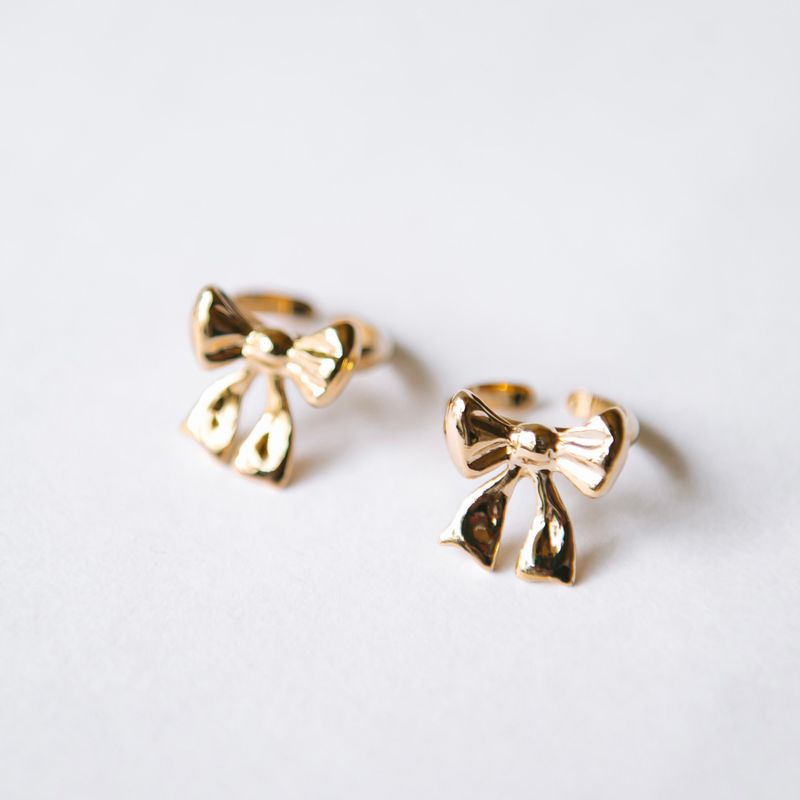 TOMAR（トマル）の「[MADE] Ribbon ring (14k gold plated)（Accessories）」