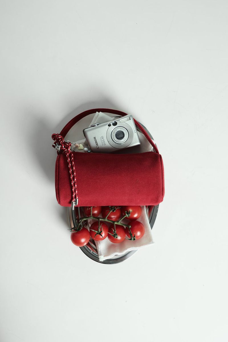 Mini Morgan in Red Suede