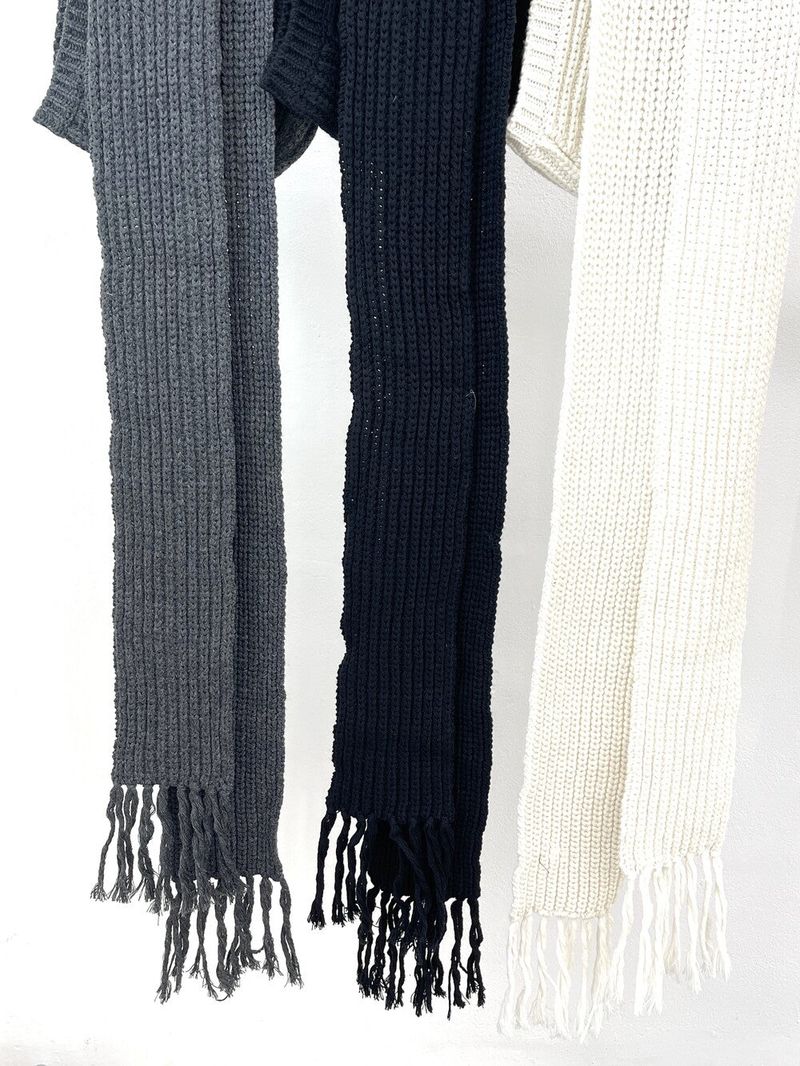 1120. Knit hood muffler (3color)