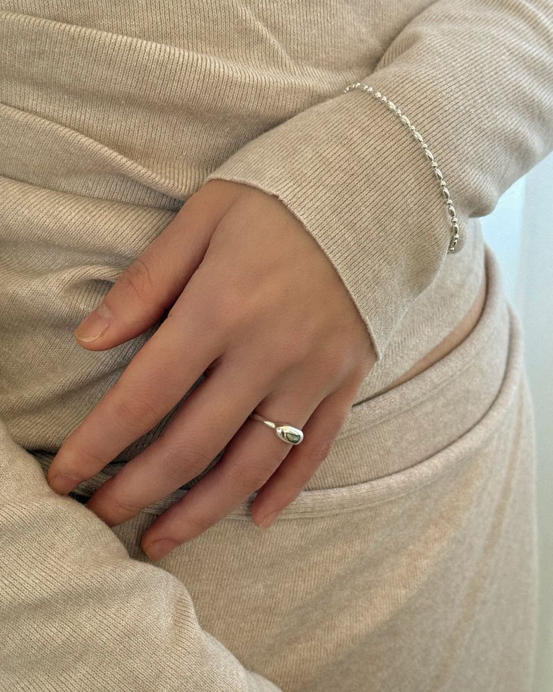 Snuggle ring (silver) *1PCS