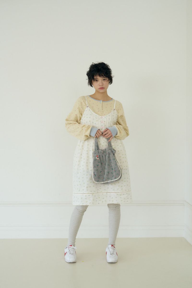 BONBON MINI BAG (GREY)