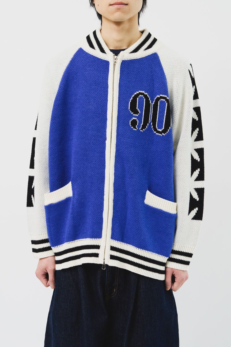Neo Knitted Zip Jacket (2color)