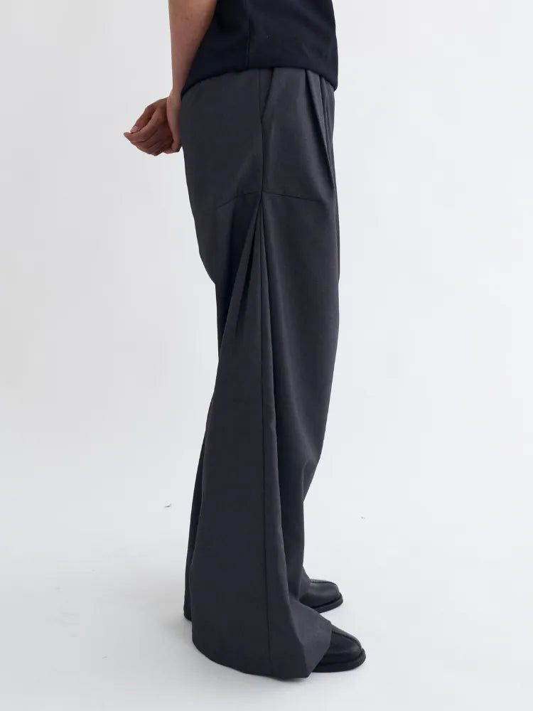 26SS PT4 Side-Pleated Trousers