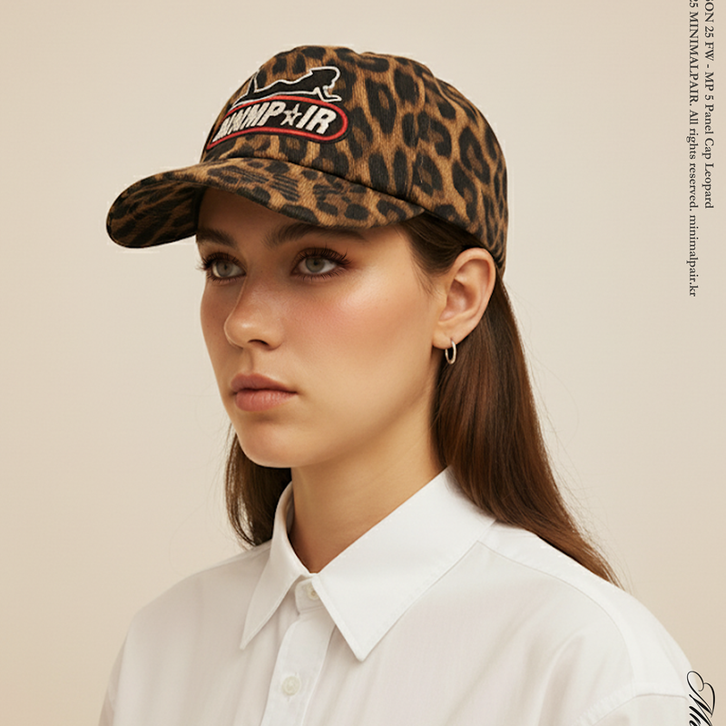 MP 5 Panel Cap Leopard