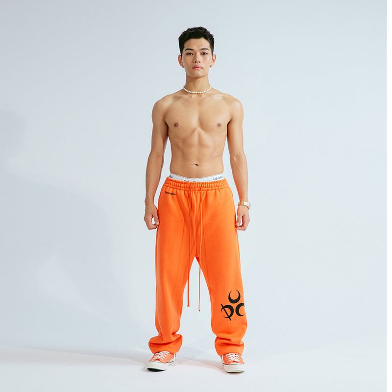 Symbol Easy Jogger Pants Red Orange