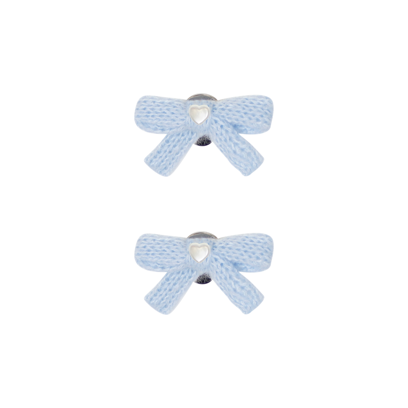 [2EA 1SET] FAIRY FLUFF RIBBON HAIRPIN