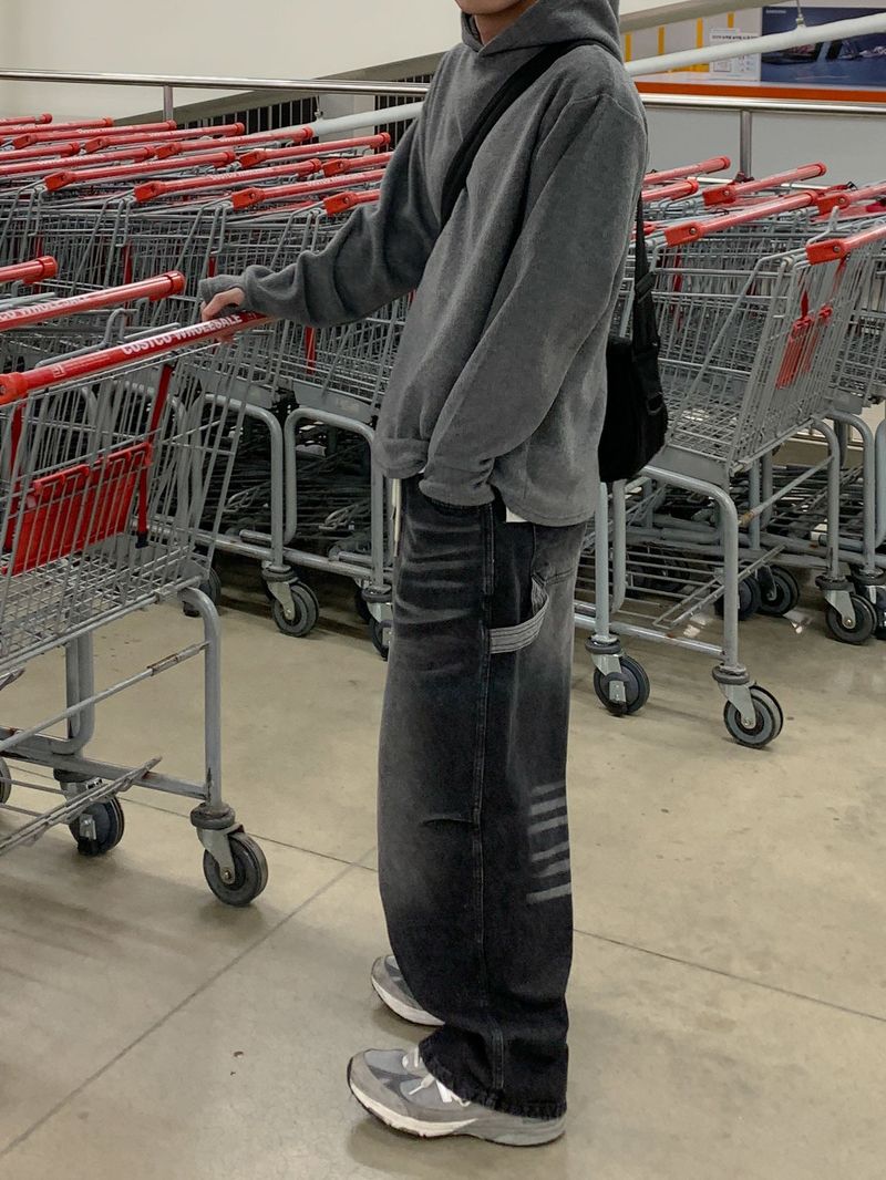 Mile Wash Carpenter Banded Denim