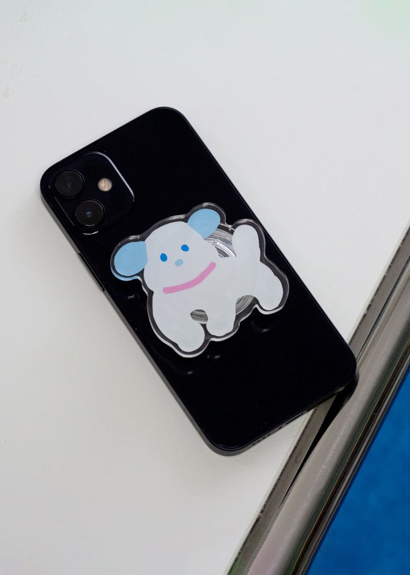 NO NOT NEVER(ノーノットネバー)の「スマホグリップ ハッピーパピー(スマホグッズ/小物)」