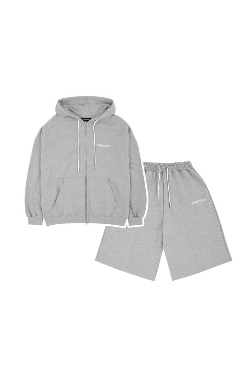 P:ReinSein（レインセイン）の「Cut overfit hooded zip-up & bermuda pants set-up（Setup）」