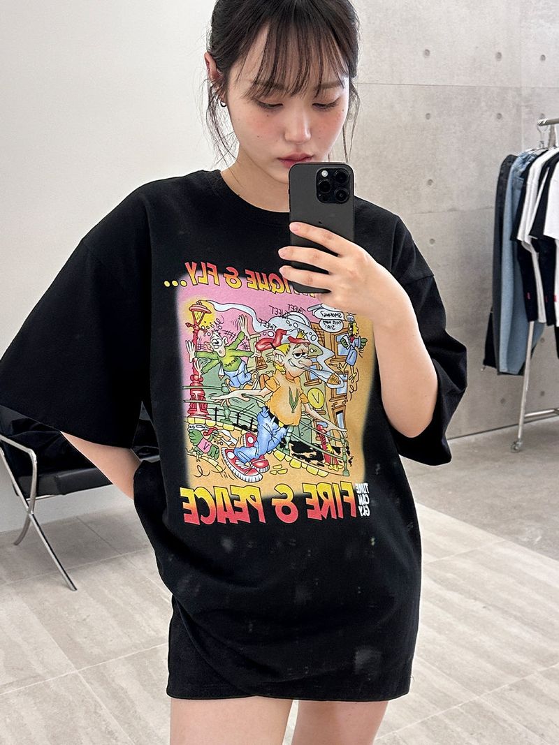 VENTIQUE Firepiece T-shirt 2color