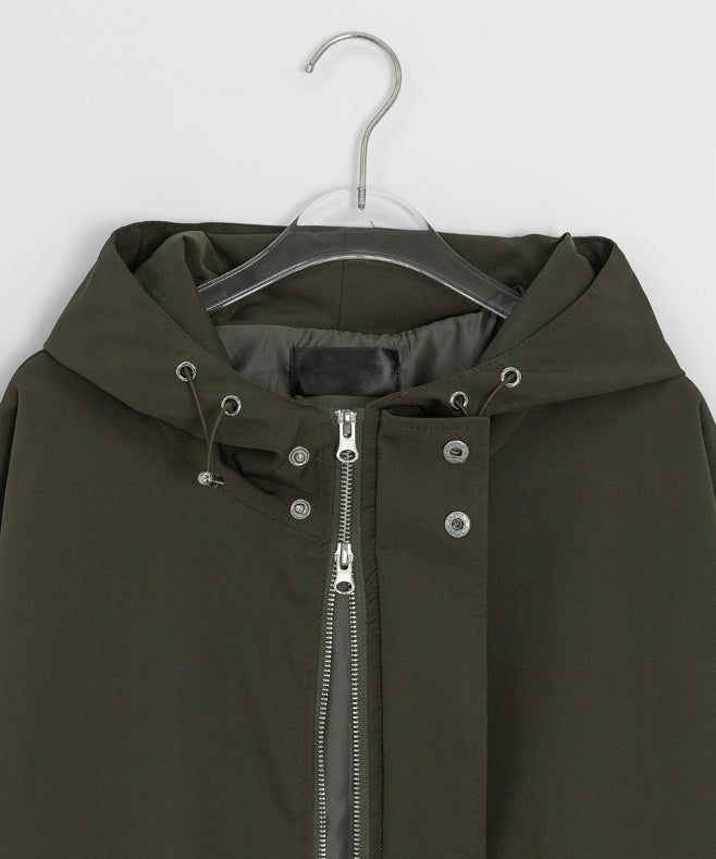 [unisex] Ranji String Windbreaker Field Hood Jumper