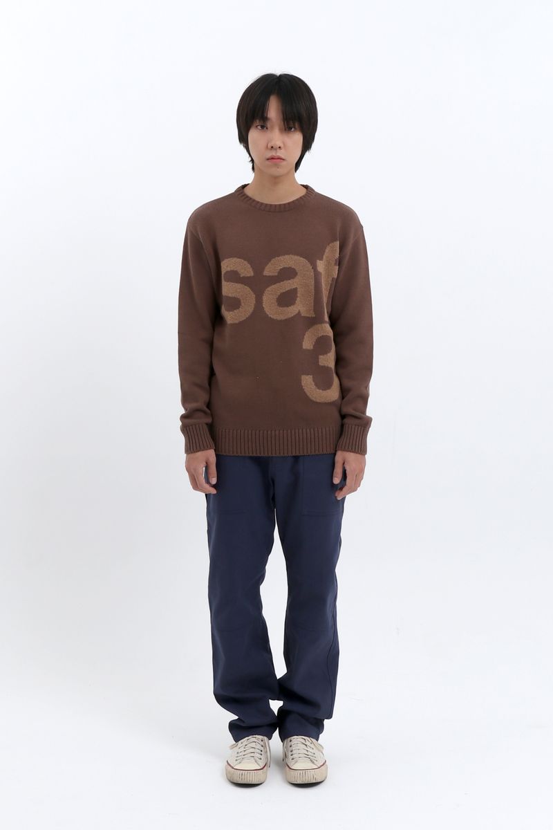 BASIC SAFARI KNIT (BROWN)