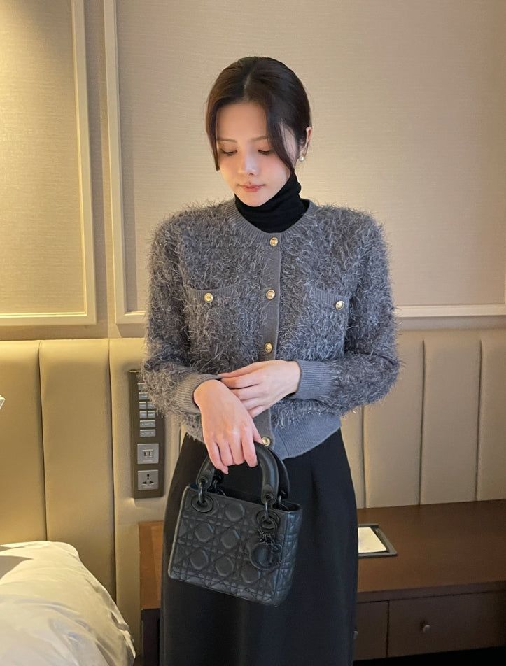 Peko Wings Pearl Knit Cardigan