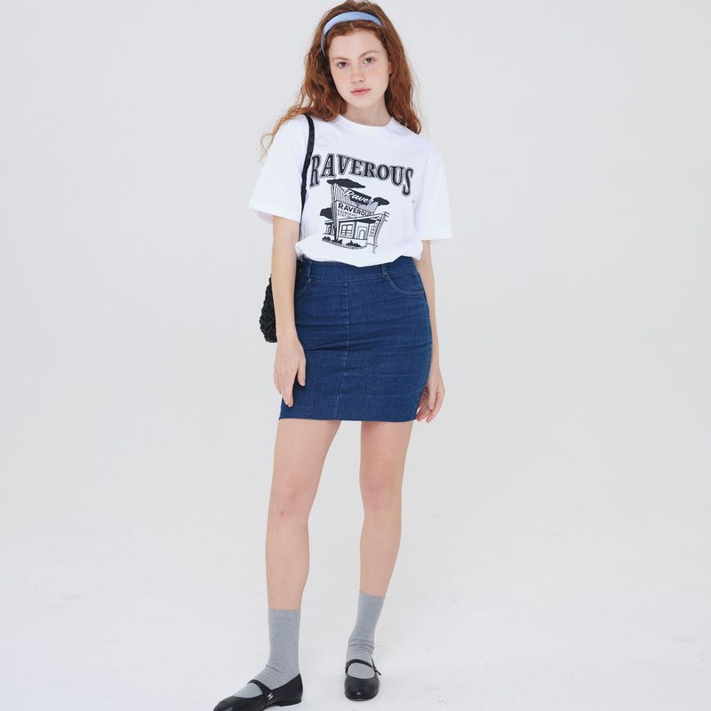 Service Station T-Shirt White
