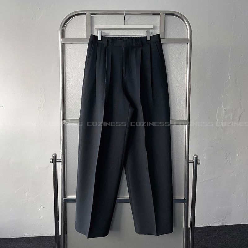 CR Camille Two-Tuck Wide Pants (2 colors)