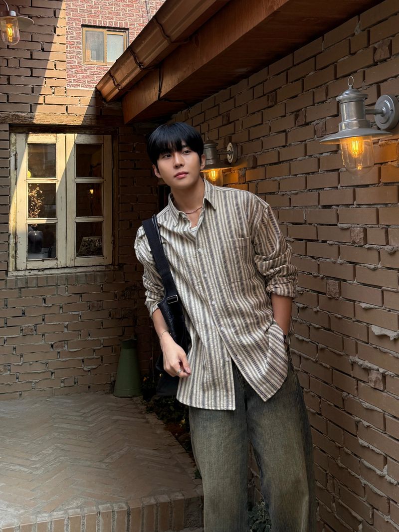 Settle stripe shirt