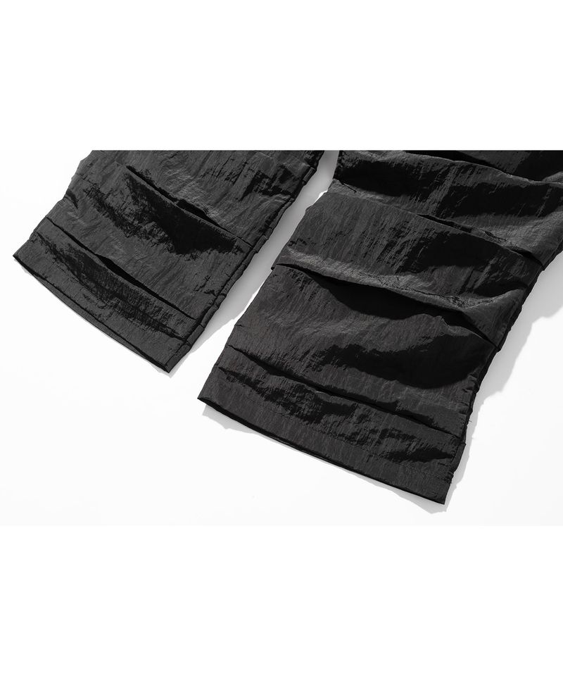 CRUMBLE NYLON PANTS