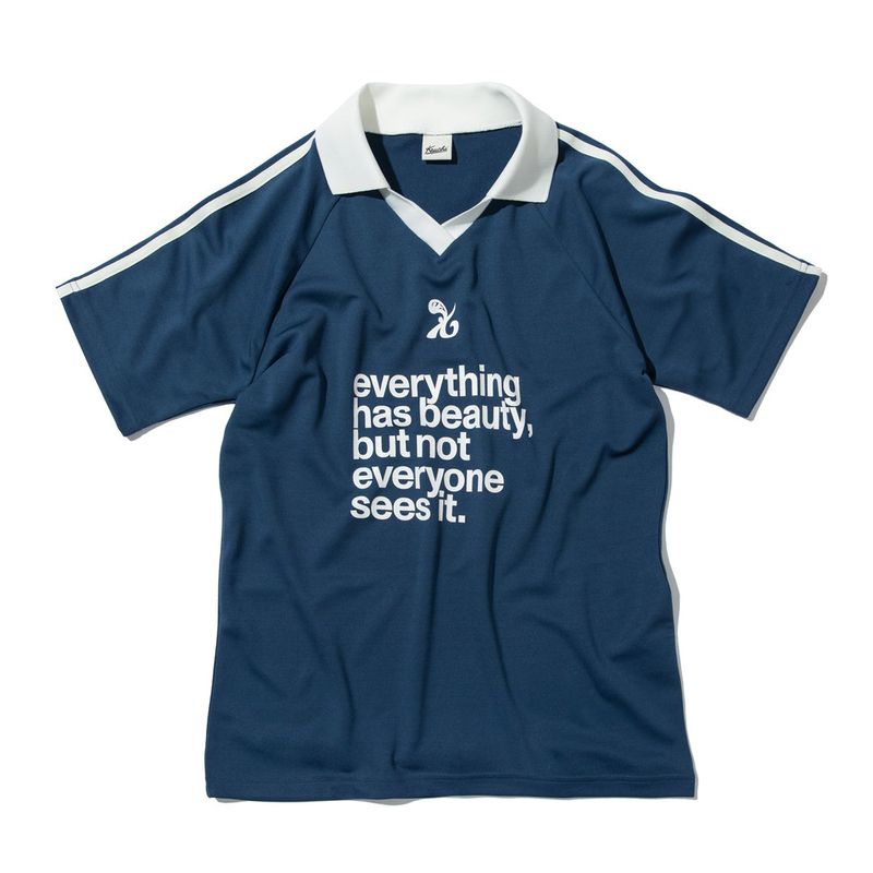 KRUCHI(クルチ)の「SYMBOL FOOTBALL JERSEY (Deep BLUE)(Tops)」