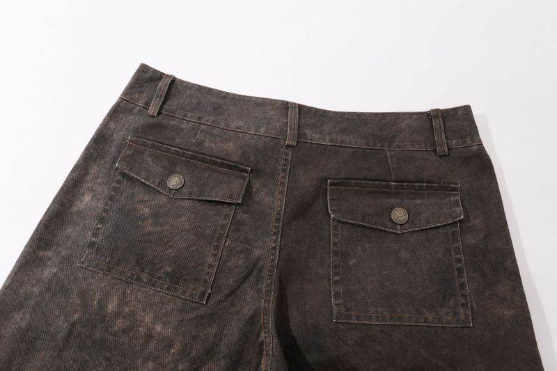 Urban Vintage Cargo Wide Pants 232919392