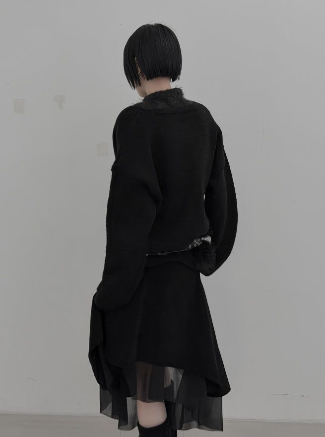 S Basic Knit Cardigan
