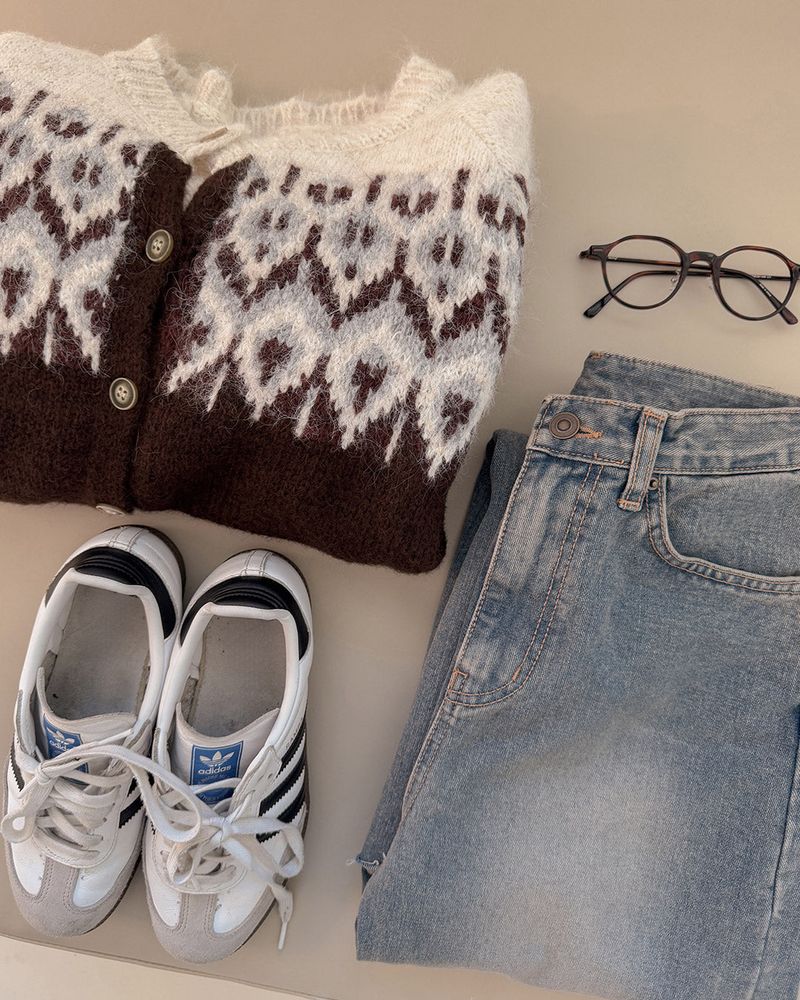 Nordic Button Cardigan