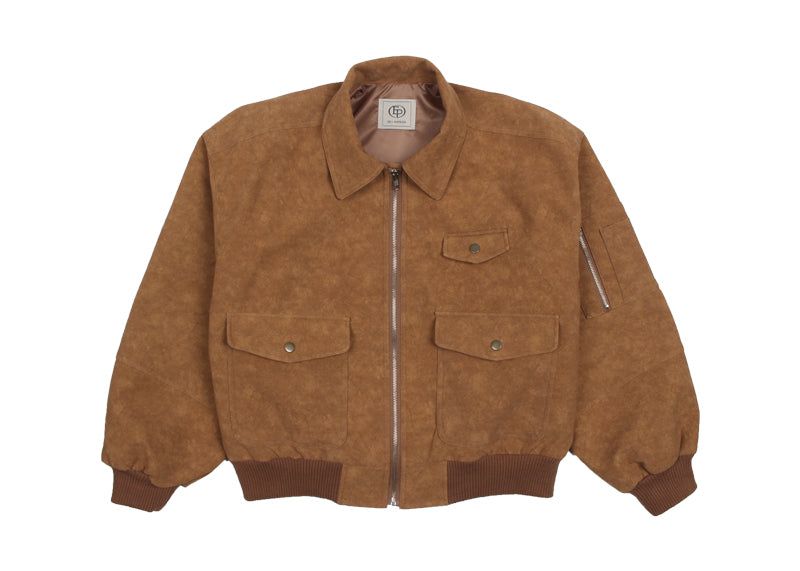 POCKET SUEDE BLOUSON