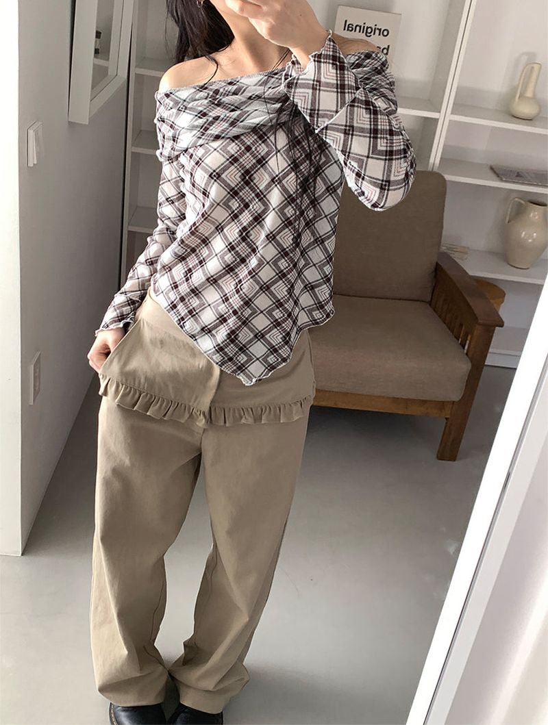 FRILL PANTS (2C)