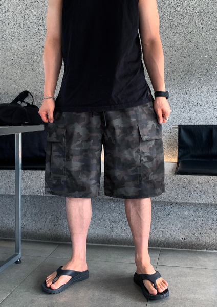 Kuiper Half Bermuda Nylon Cargo Shorts